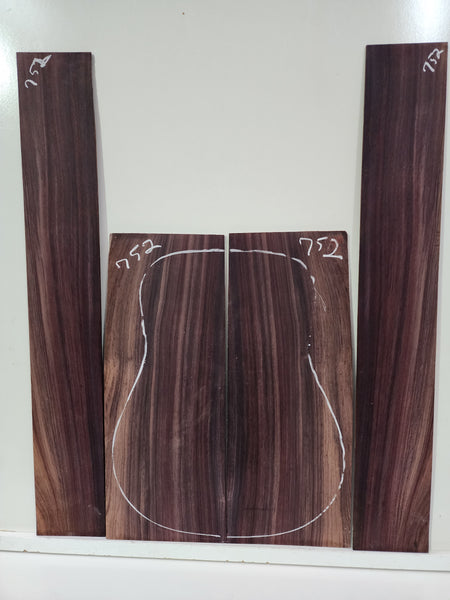 Indian Rosewood Back and Side set #752